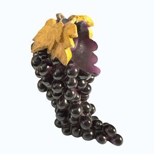 Concord Purple Grapes Clusters Wine Bottle Balance Stand Home Decor